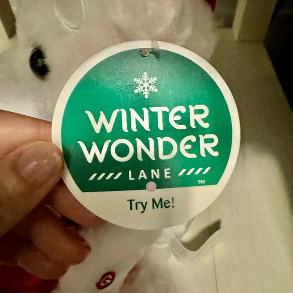 Christmas Polar Bear Dancing Penguins Animated Plush Musical Lights Up Let Snow - Picture 10 of 13